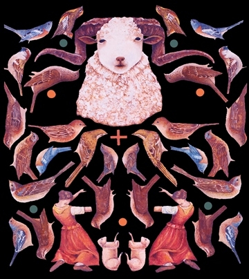 Concert for Charles Cros - CD Cover - Painting by David Ruhlmann