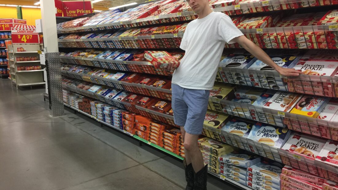 1 SOUND BITE Erik Ingalls grocery store