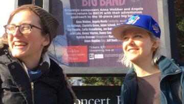 Anna Webber and Angela Morris by unknown photographer